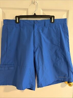 Columbia Blue Men's Cargo Shorts, 10” inseam